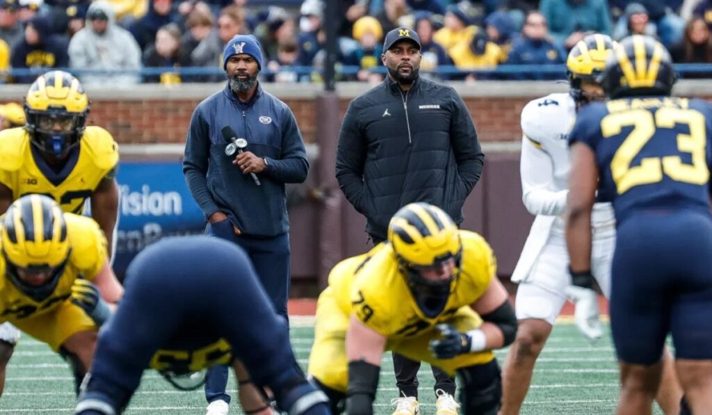 Michigan football image