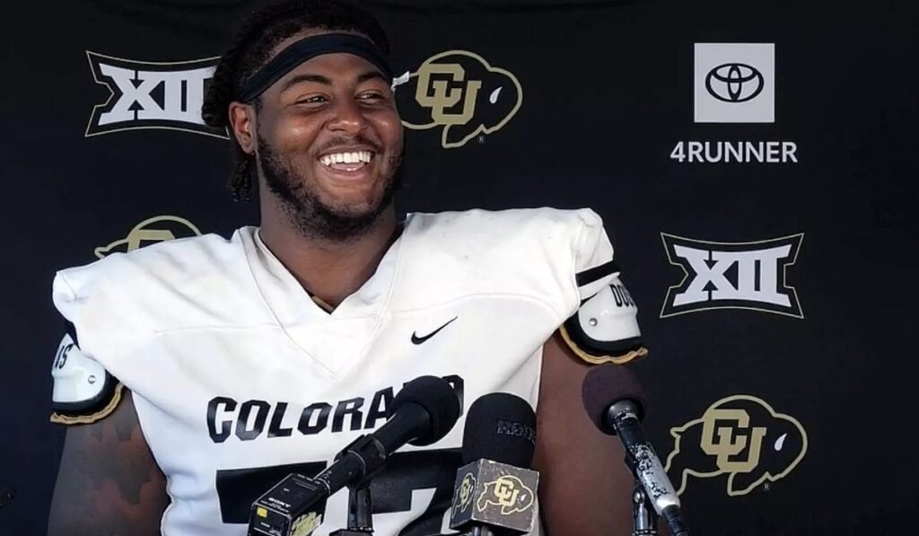 Buffs OL Seaton Embraces Challenge