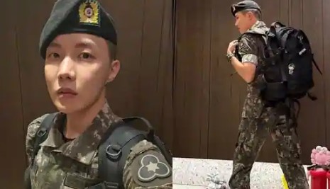 BTS's J-Hope sharing update on Weverse about military experience