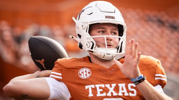 Texas football news: Ewers addresses rumors about season-ending injury.