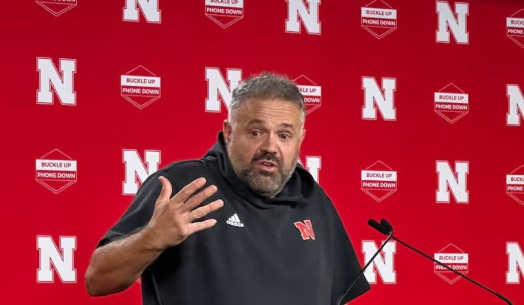 In a bold statement that has stirred controversy in the college football community, Nebraska Cornhuskers head coach Matt Rhule has alleged that tampering played a significant role in the recent departure of four-star running back Dante Dowdell.